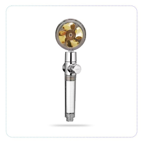High Pressure 360 Rotating Shower Head-ဒလက်ရေချိုးခေါင်း