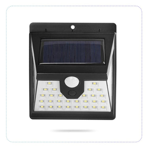 40 LED Solar Security Lights-ခြံသုံး ဆင်ဆာစနစ်ဆိုလာမီးသီး
