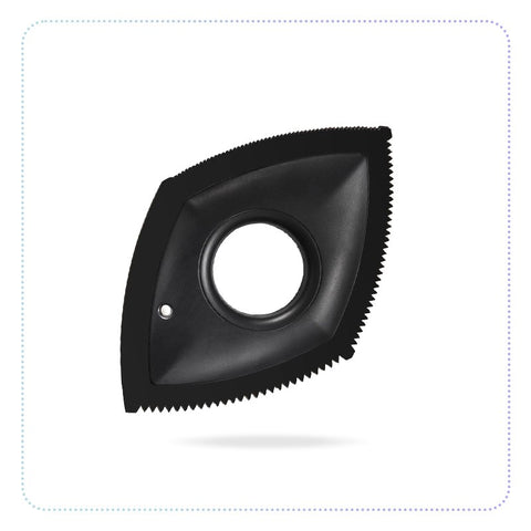 Static Electricity Pet Hair Remover-အသွား 4 မျိုးသုံး အမွှေးရှင်းဘရက်ရှ်