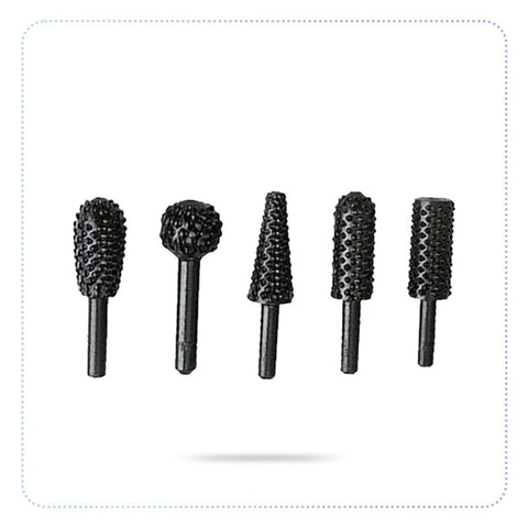 5pcs Woodworking Drill Bit Set Cutting Tools for General Construction and Engineering Power Tools Practical 1/4 Inch Shank-Drill စက်တပ် သစ်ထွင်းခေါင်း