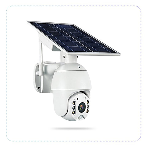 4G Solar IP Camera Wireless Home CCTV Security Camera-ကြိုးမဲ့ စောင့်ကြည့်ကင်မရာ