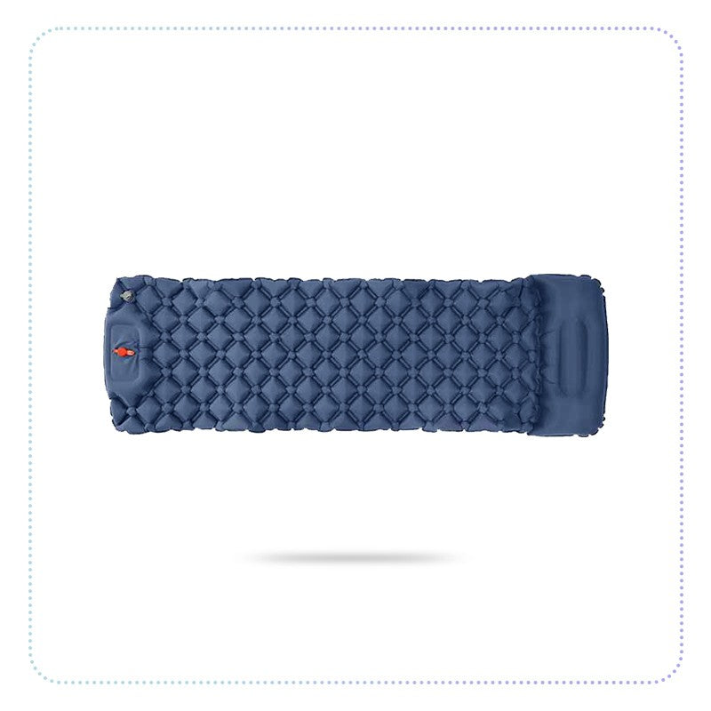 Hot Sale Rockbrook Air Pump Sleeping Mat Ultralight Camping Inflatable Mattress With Pillow-သယ်ရလွယ် လေထိုး တစ်ကိုယ်ရေမွေ့ရာ