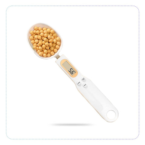 Electronic Kitchen Scale 500g 0.1g LCD Digital Scale for Food Flour Milk Coffee Mini Kitchen Tool-မီးဖိုချောင်သုံး တိုင်းစက်အသေး